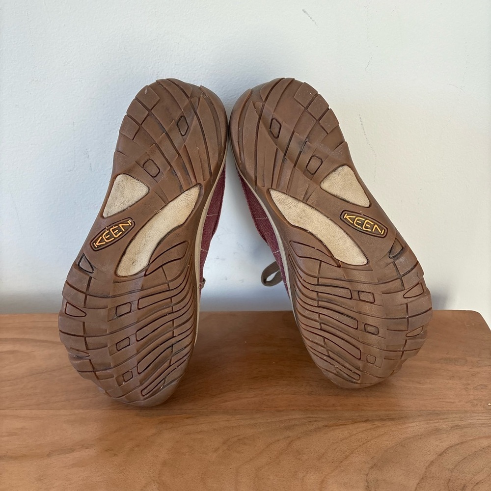Keen Presidio Canvas B Red Plaza Taupe Women's Size 9 Shoes - Picture 7 of 9